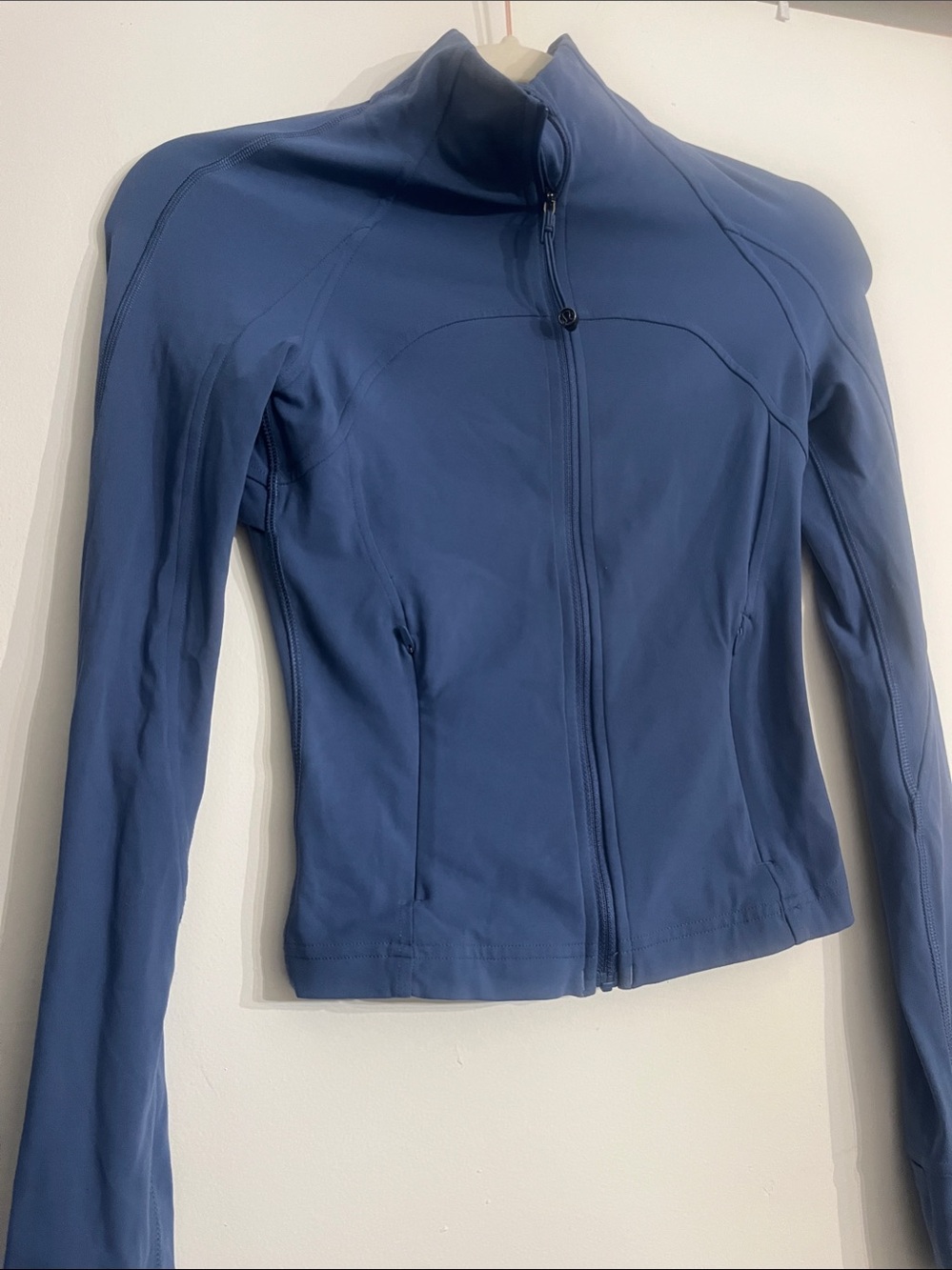 lululemon athletica Blue Lightweight Zip-Front Utility Jacket